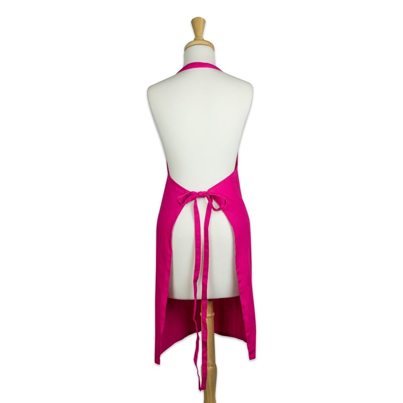 DII Everyday Basic Kitchen Collection, Chef Apron, Neon Pink - Image 2